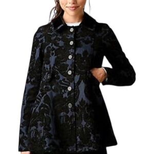 Free People Brocade Newsroom Coat  Size 4